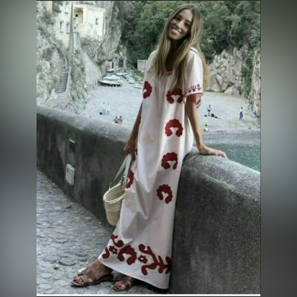 COPY - ZARA BNWT EmbroideredBoho Dress Floral Limited Edition Sz XS